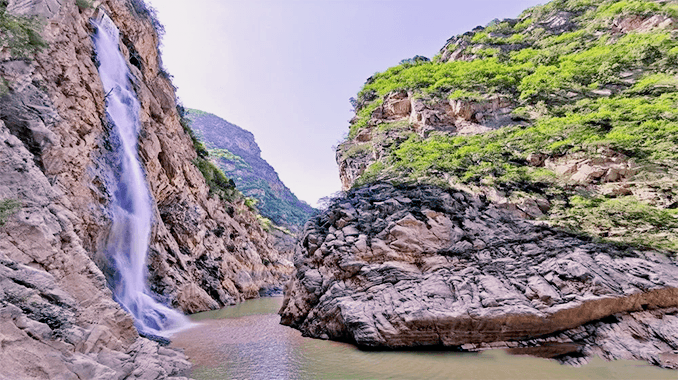郑国渠景区·龙涎瀑布
