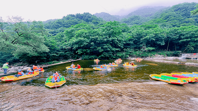 红河谷漂流