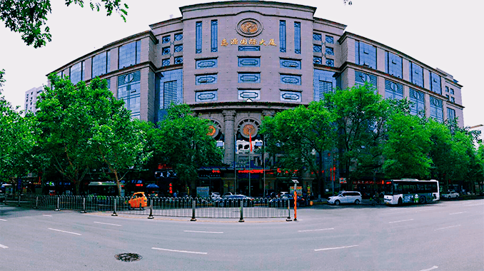 惠源锦江国际酒店大门
