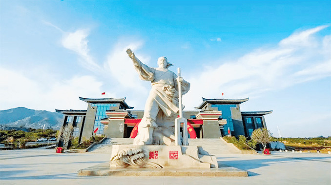郑国渠景区·郑国雕像
