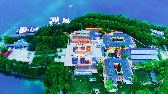 瀛湖酒店·翠屏岛全貌